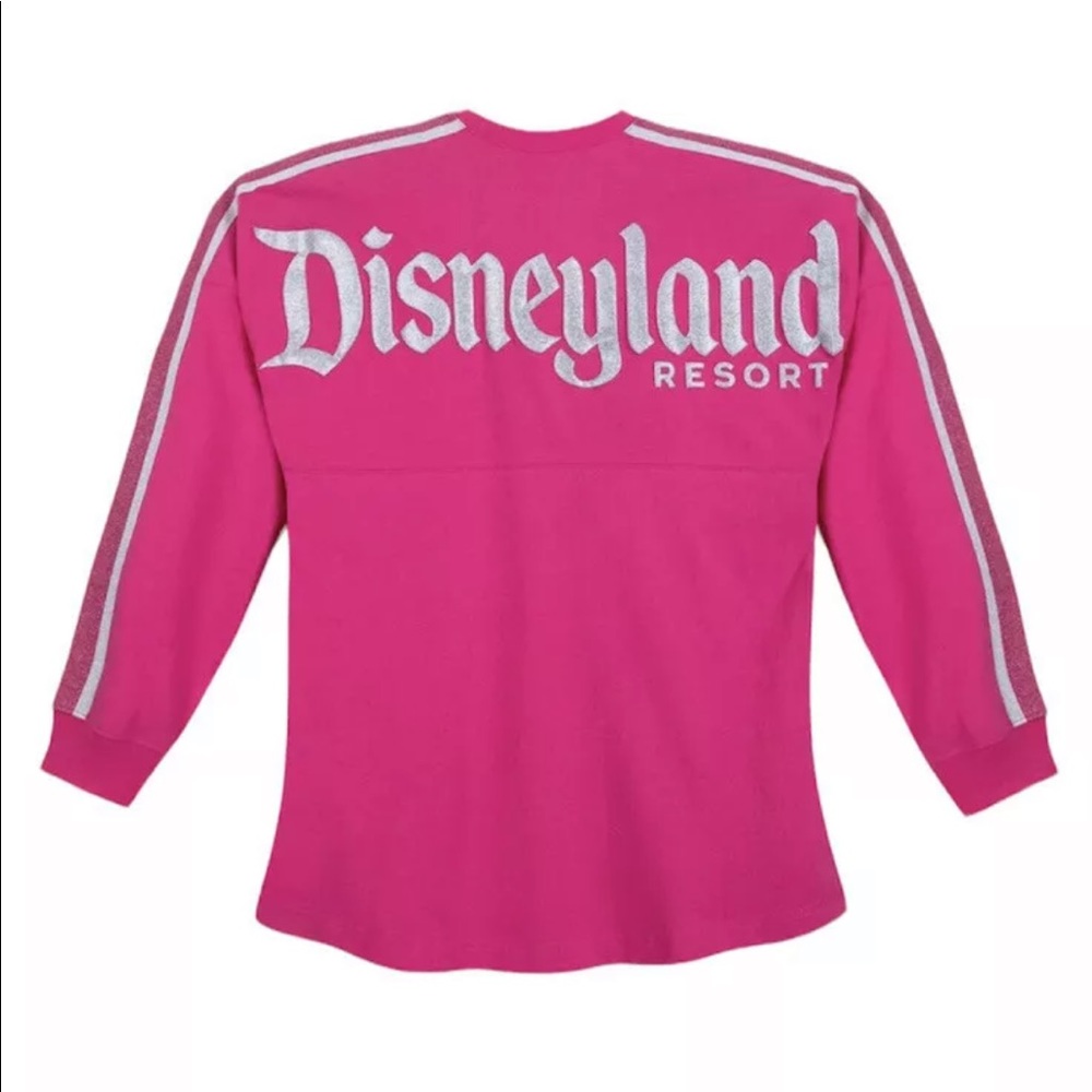 Disneyland Spirit Jersey Adult Pink Glitter